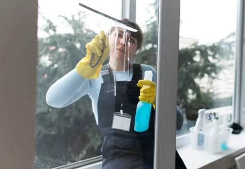 Nettoyage de vitres intérieures et extérieures à Saint-Germain-en-Montagne